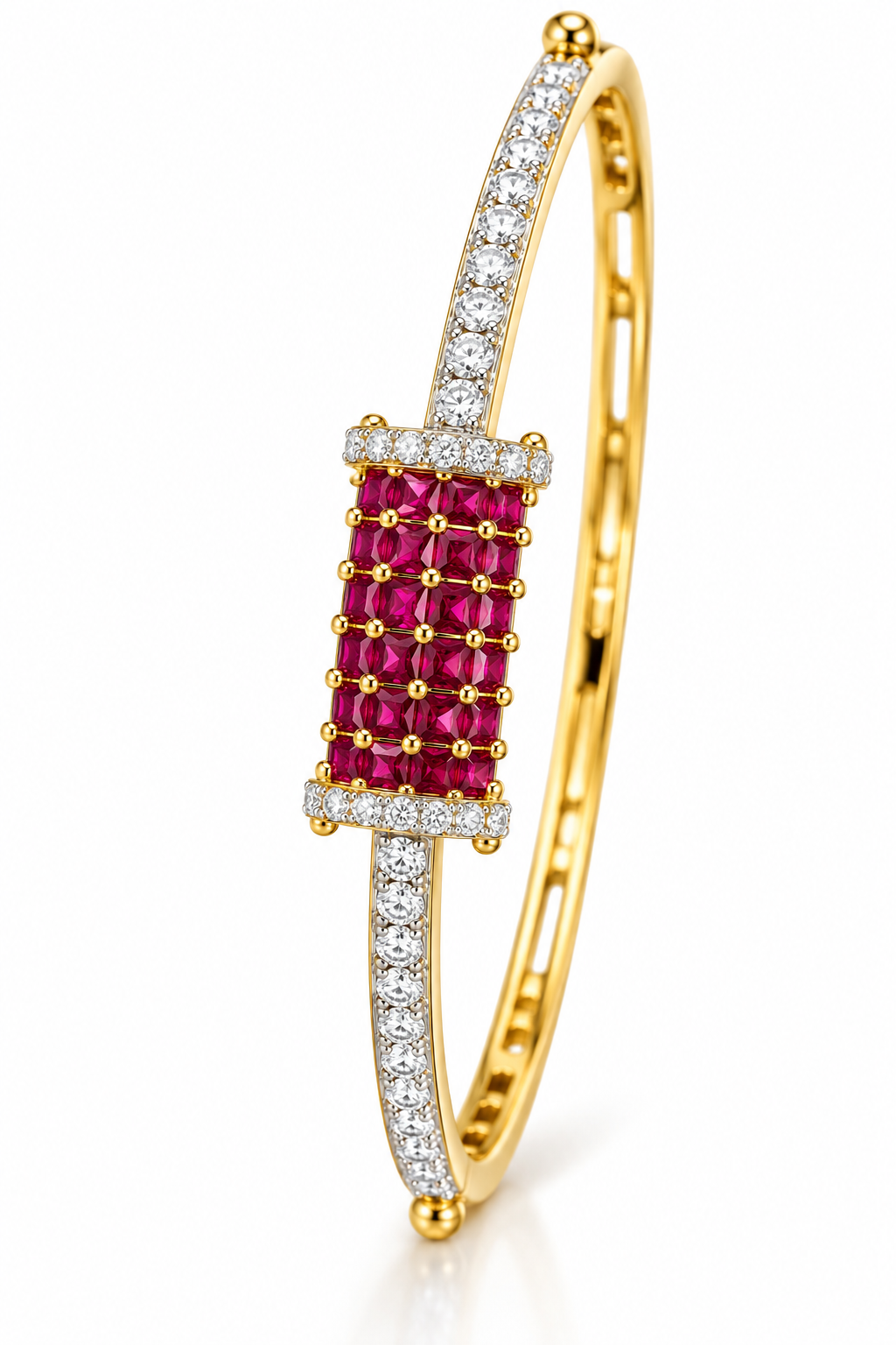 Aurelia Pavé Cylinder Bangle