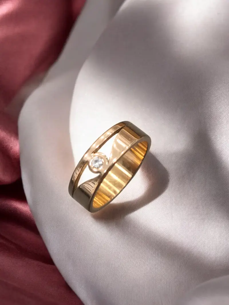 Statement Solitaire Stylish Ring