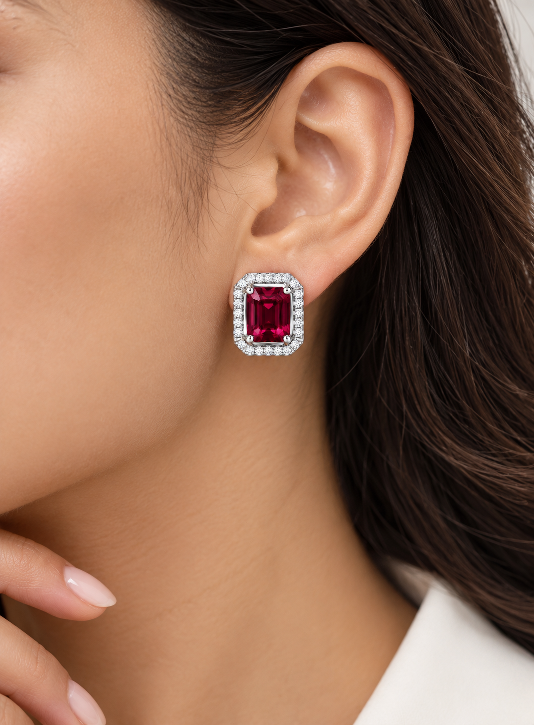 Blush Pink Interchangeable Statement Earrings