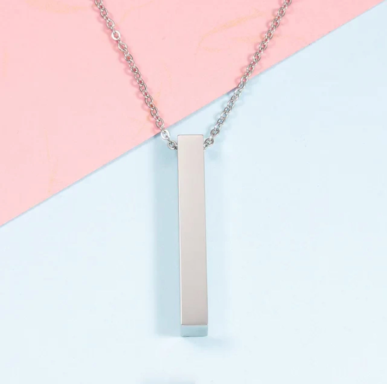 Bold Silver Pendant Chain