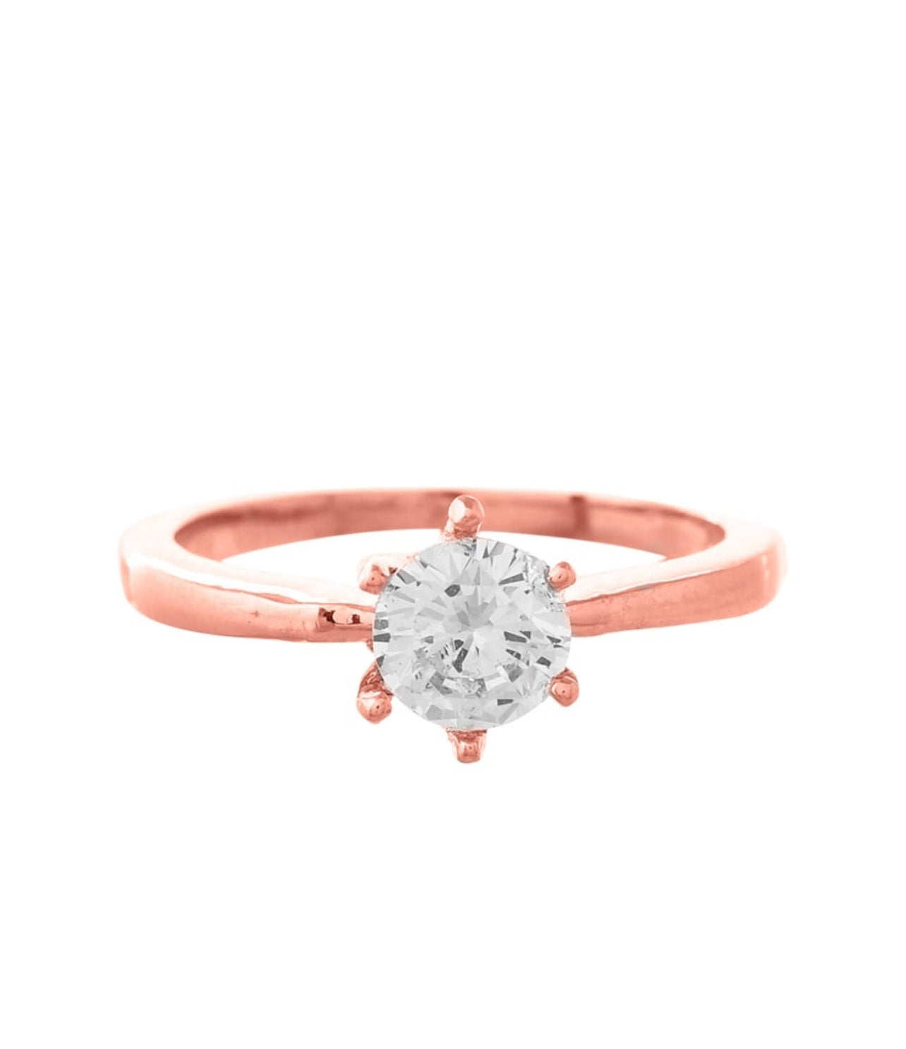 Whispers of Love Solitaire Ring