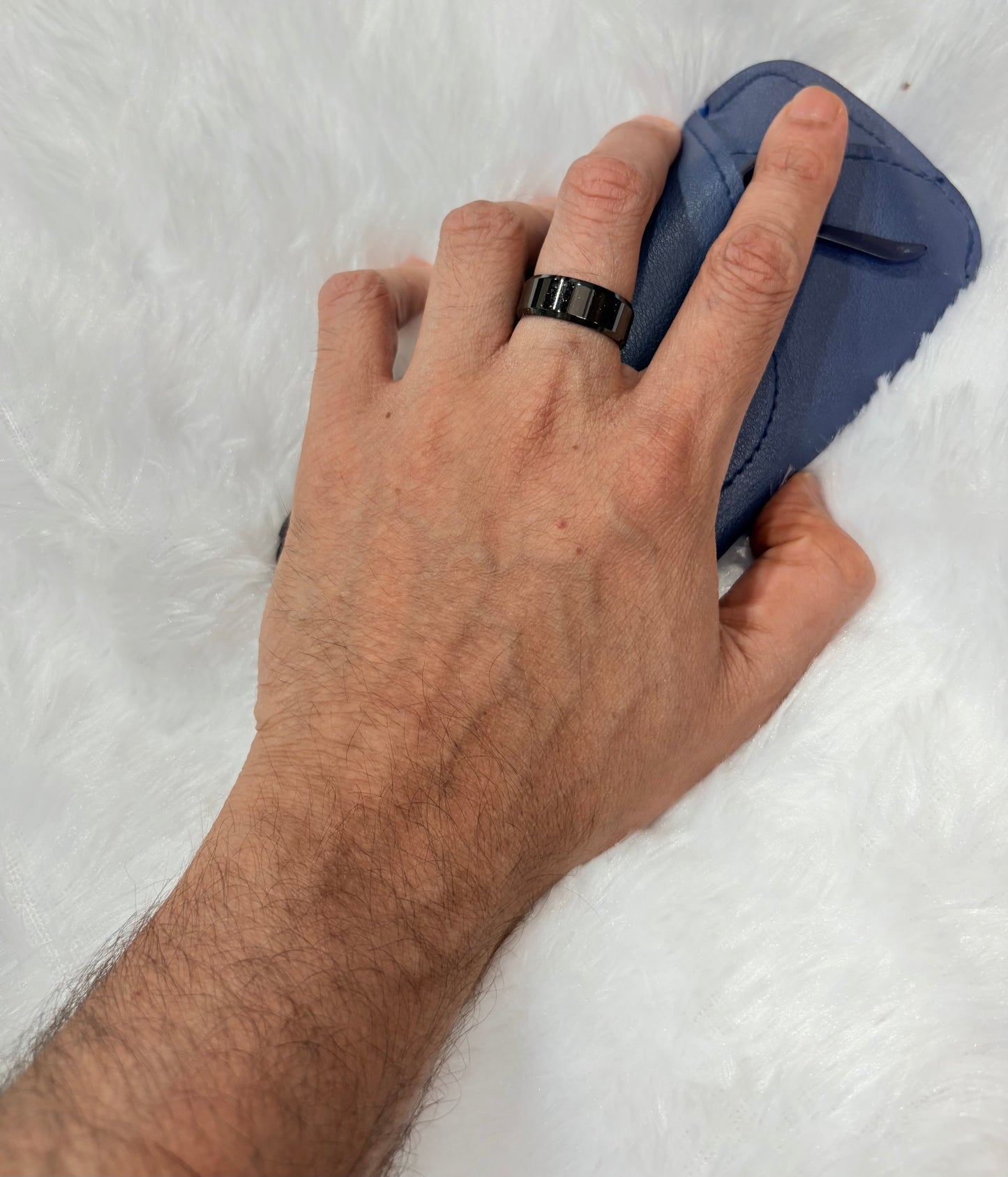 Luxury Black Metal Rings