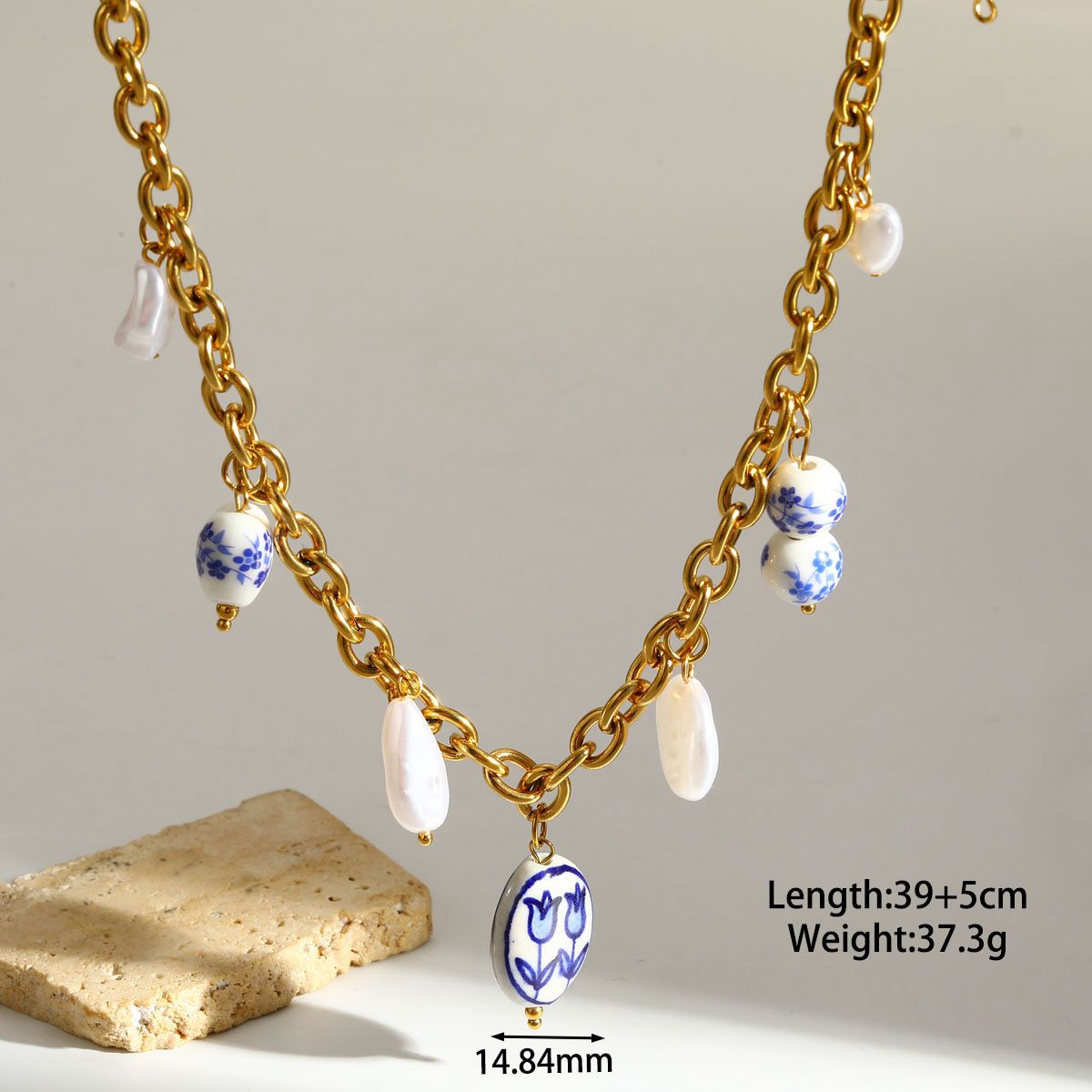 Ceramic Charm Chain