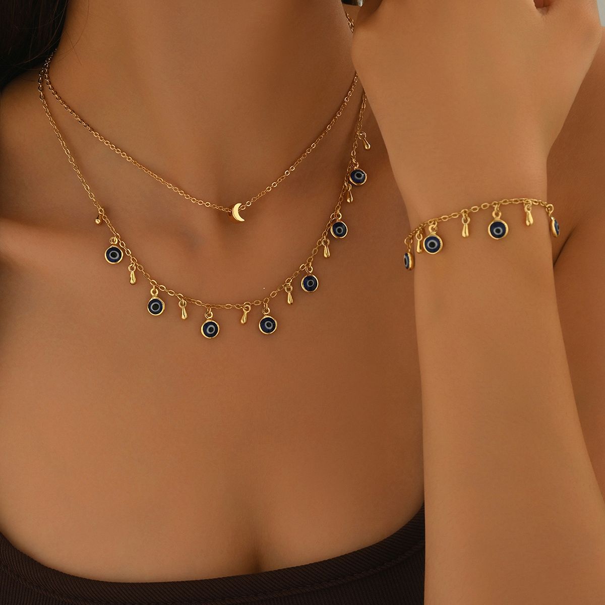 Layered Evil Eye Set
