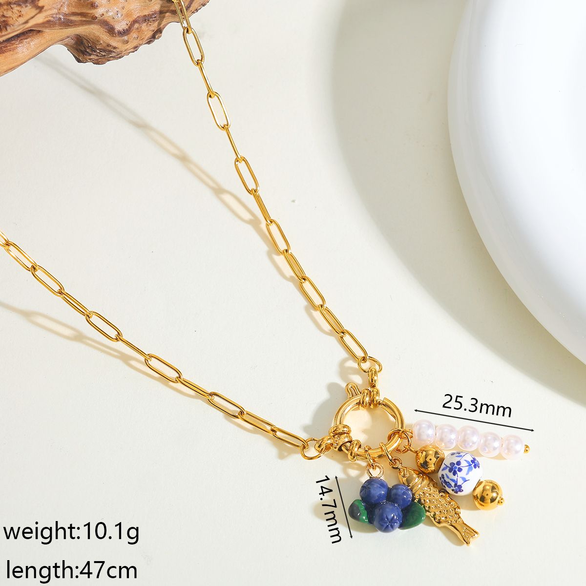 Floral Charm Necklace