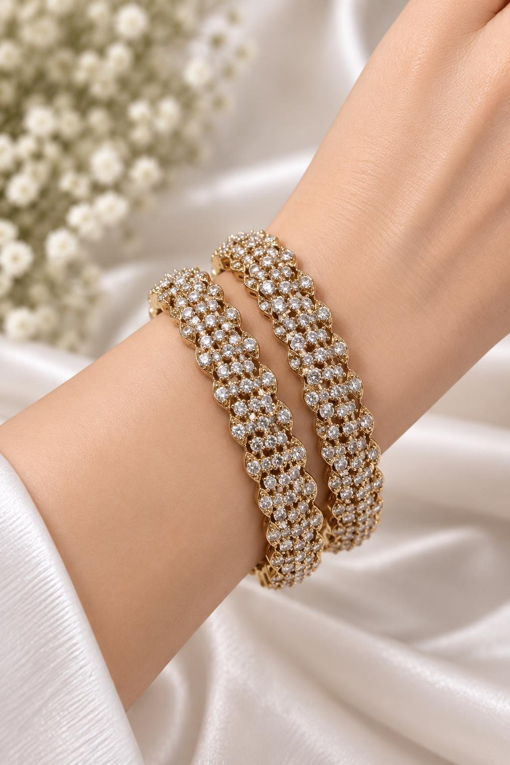 Elysian Cluster Link Bangle