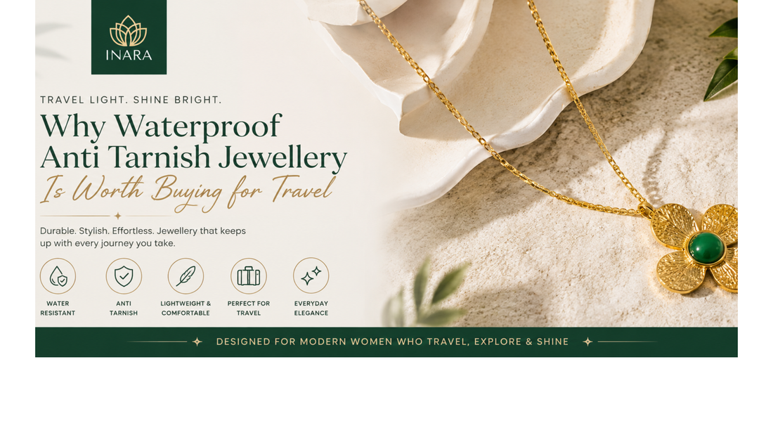 Waterproof Anti Tarnish Jewellery for Travel