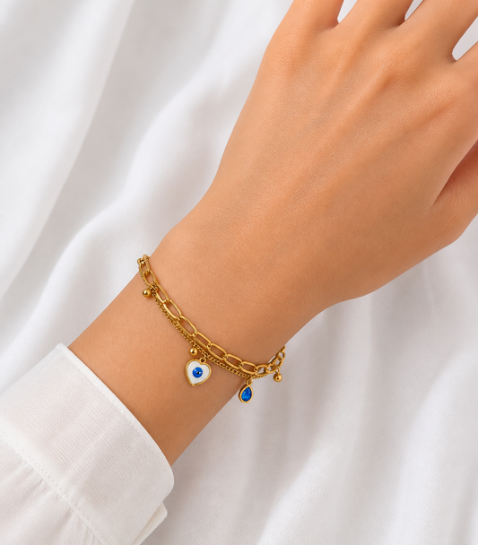 Evil Eye Chain Bracelet