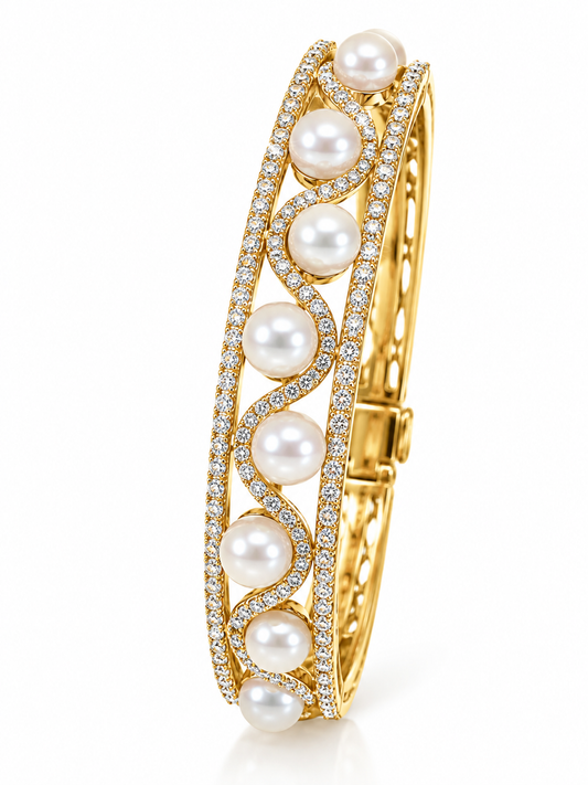 Seraphina Diamond Link Bangle