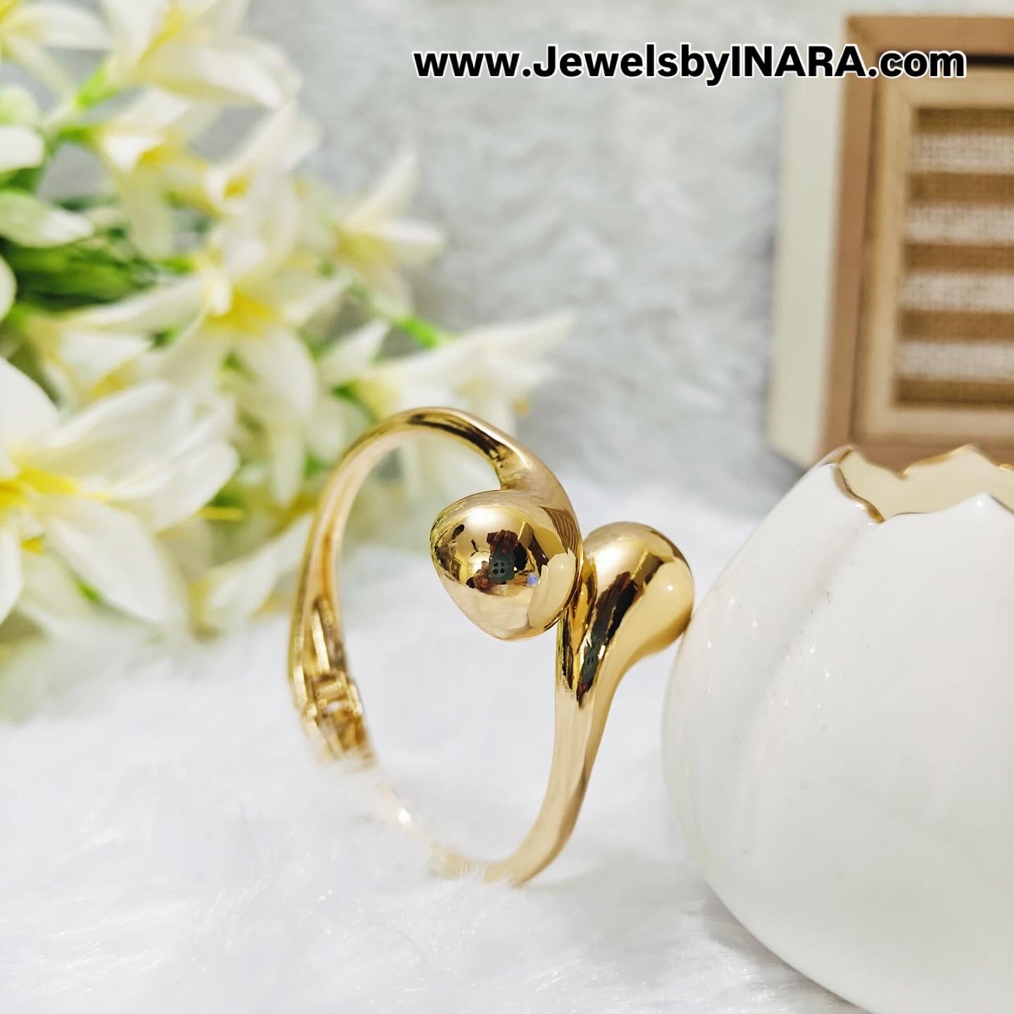 Bling Open Bangle