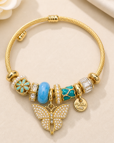 Butterfly Charm Bracelet