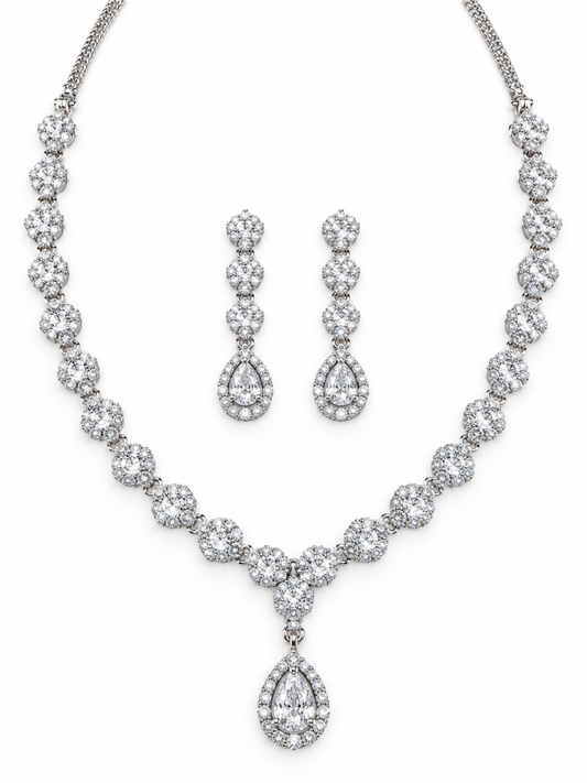 Regal Teardrop Diamond Set