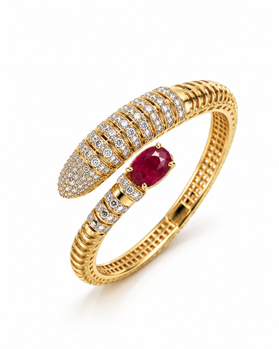 Ruby Royale Duo Bangle