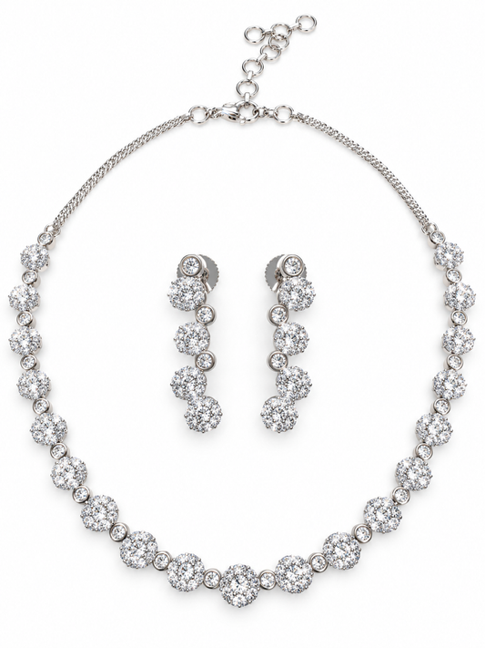 Celestial Bloom Diamond Set