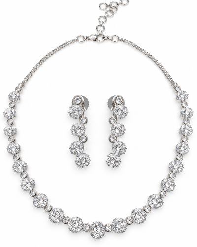 Celestial Bloom Diamond Set