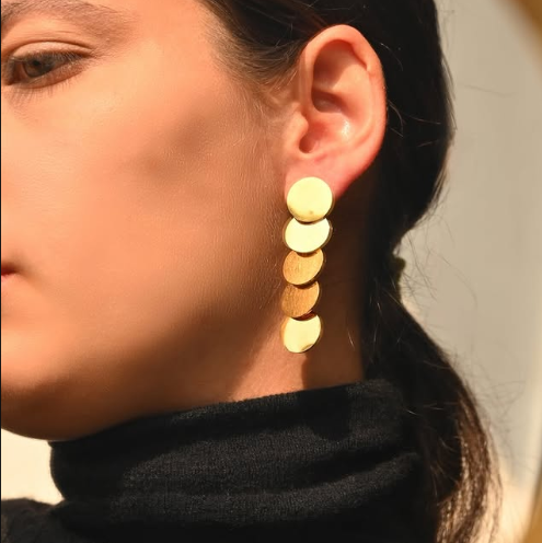 Golden Radiance Earrings