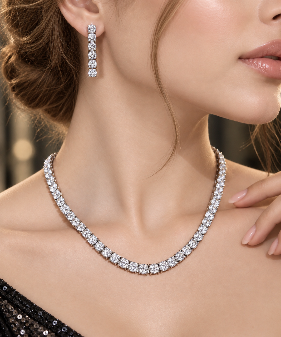 Aurora Diamond Line Set