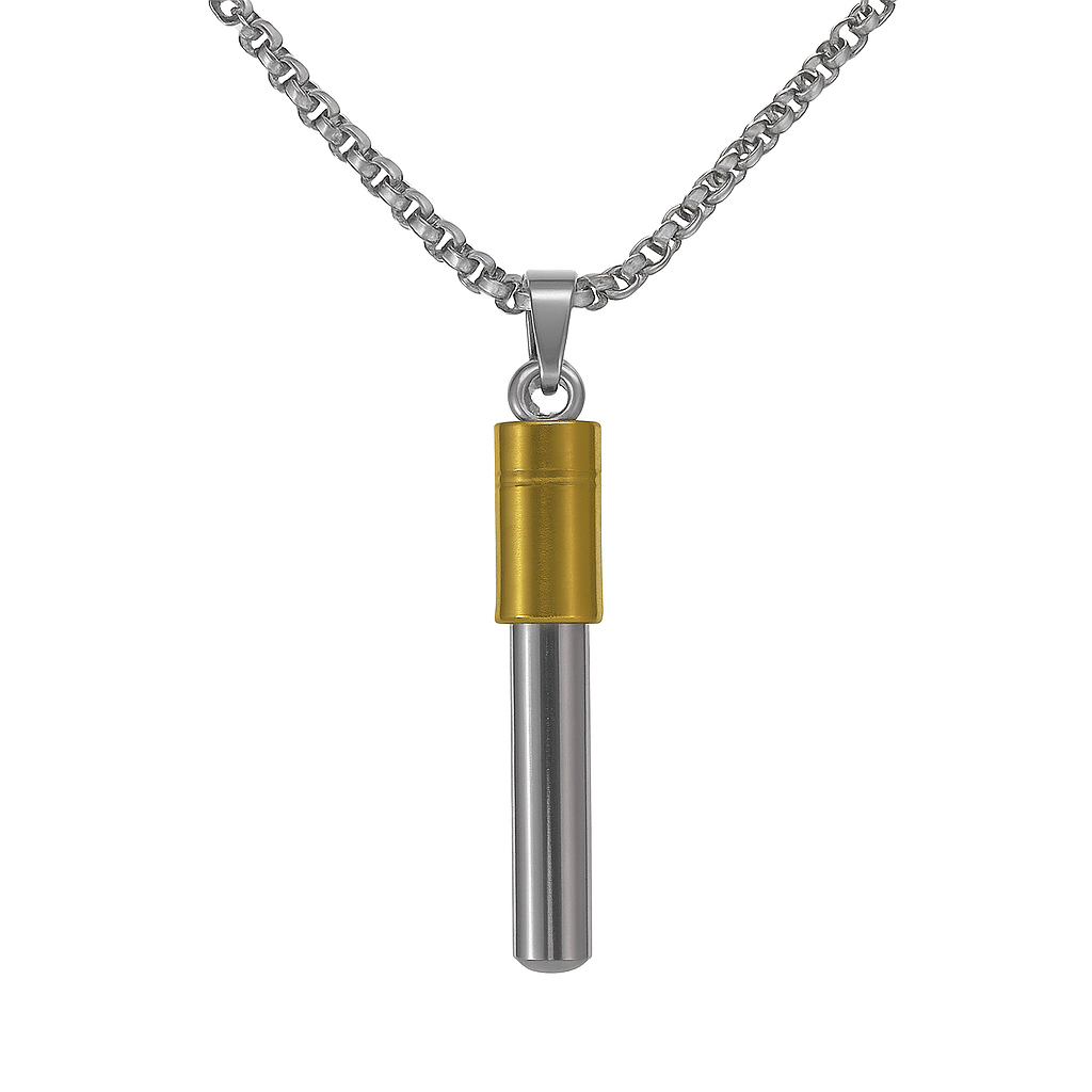 Golden & Silver Bold pendant