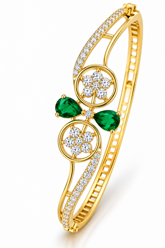 Emerald Garden Signature Bangle