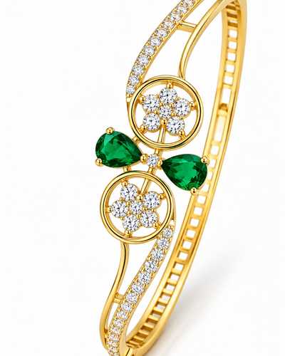 Emerald Garden Signature Bangle