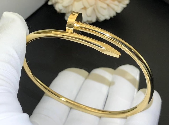 Golden Nail Unisex Bracelet Adjustable