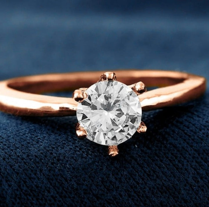 Whispers of Love Solitaire Ring