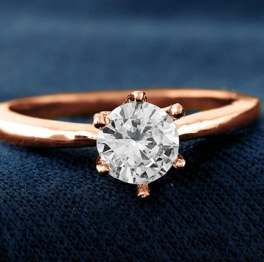 Whispers of Love Solitaire Ring