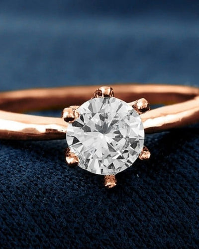 Whispers of Love Solitaire Ring