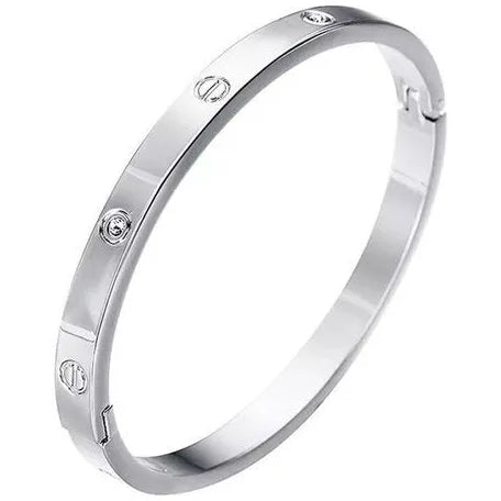 Classic Silver Bangle