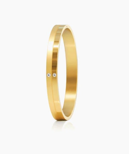Golden Twin Stud Kada Type