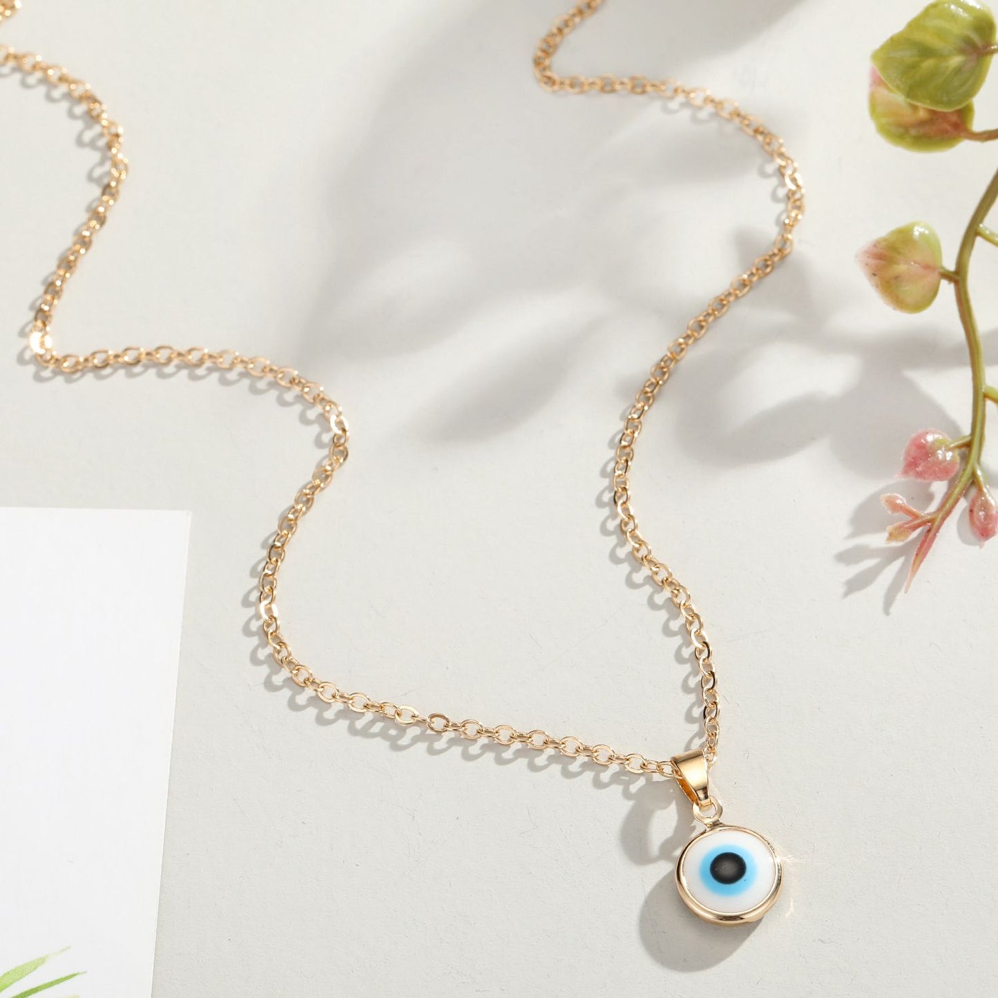 Blue Evil Eye Pendant