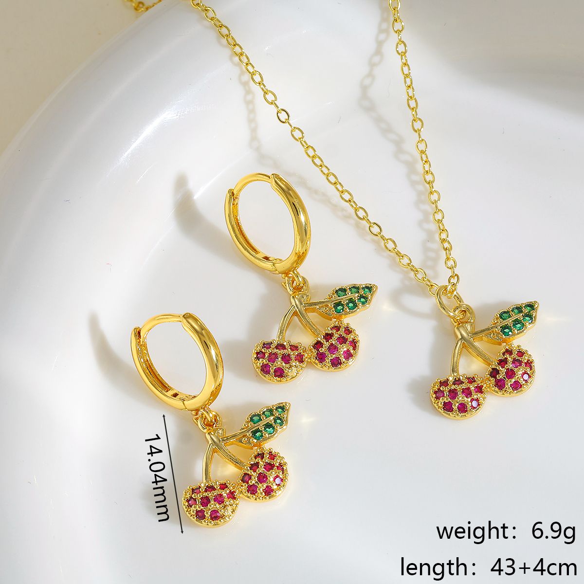 Cherry Crystal Set