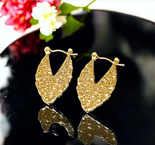 Elegant Sharp Hoop Styled Earrings