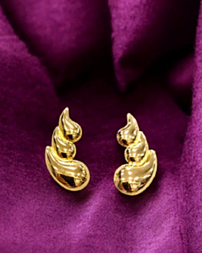 Stylish Triple Droplet Earrings