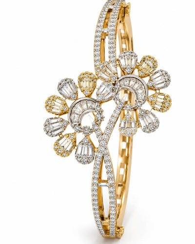Imperial Blossom Vine Bangle