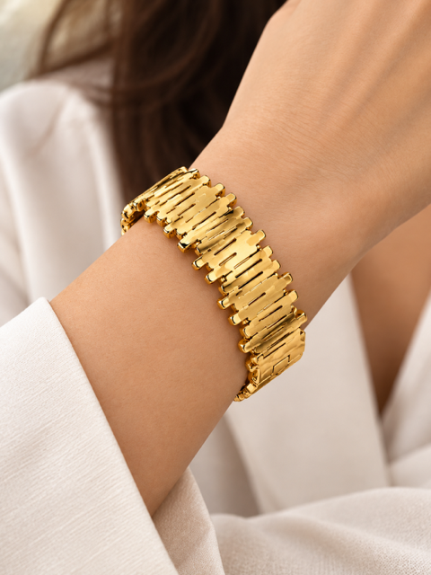 Luxe Gold Link Bracelet