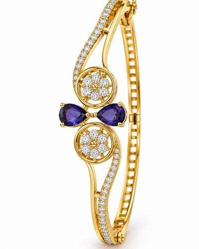 Ruby Garden Grandeur Bangle