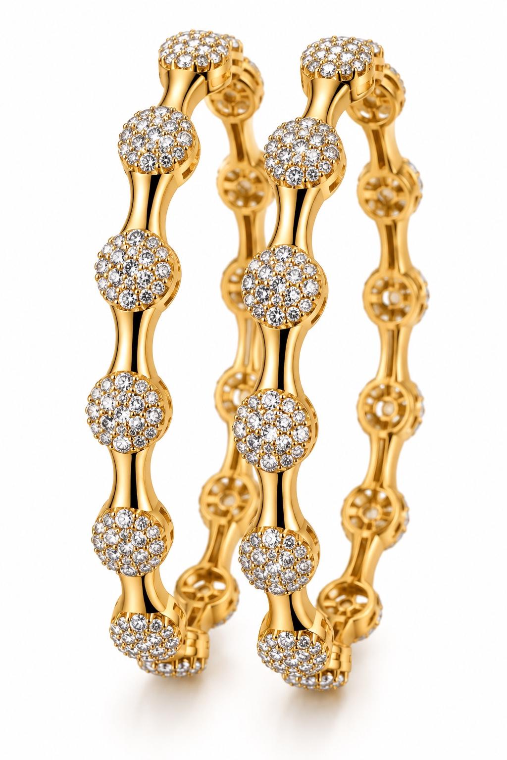 Royal Radiance Pavé Bangle